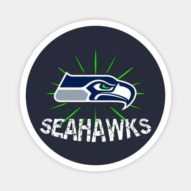 Football-Fan-Seattle Magnet by aziz's Store 10